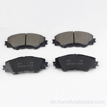 D1210High Quality Toyota Corolla vordere Keramikbremspolster